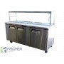 Fischer Three Door Sandwich Fridge USS03-GL v2